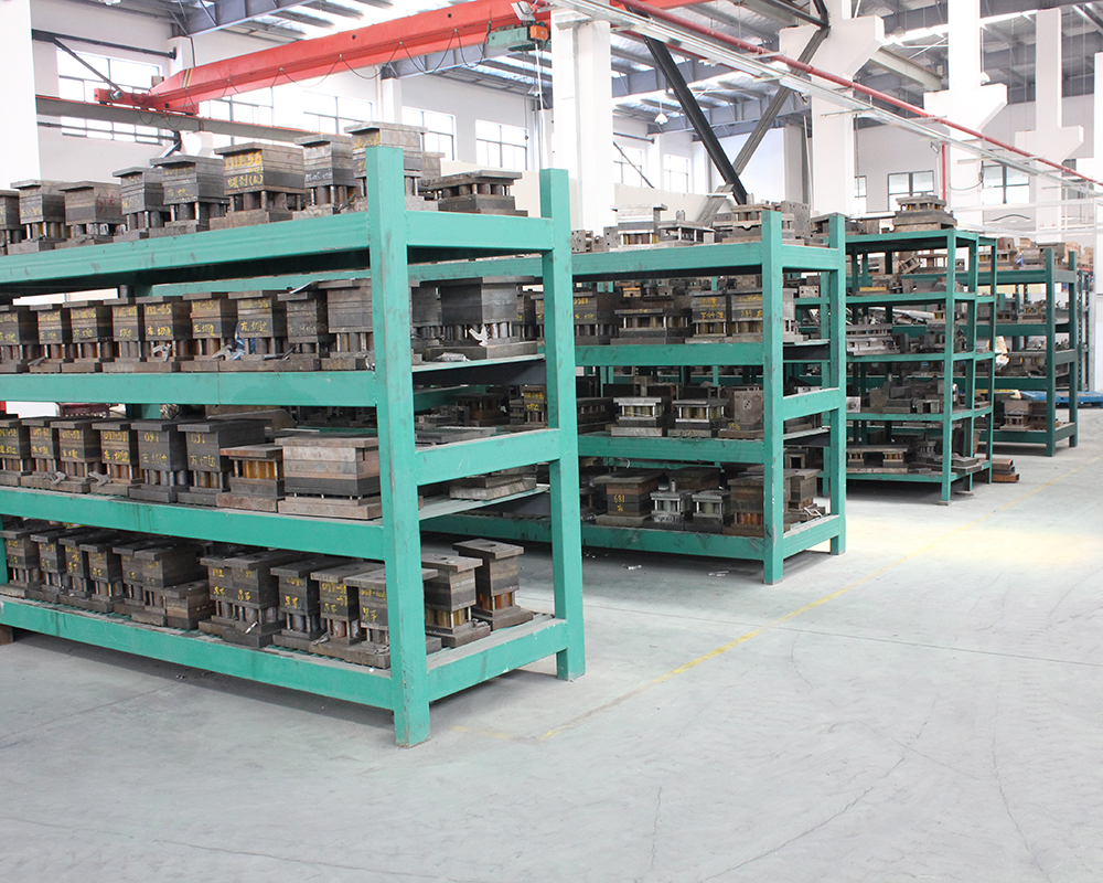 Mold storage area