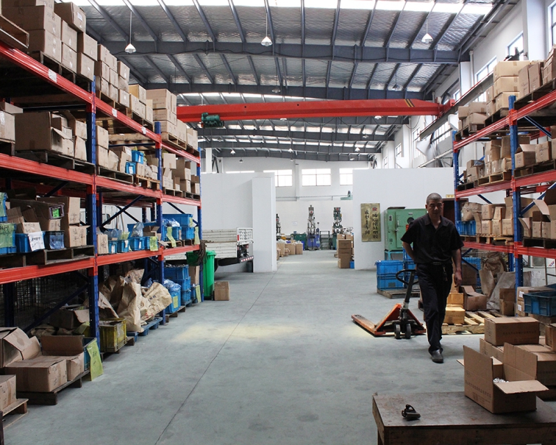 Finished product warehouse
