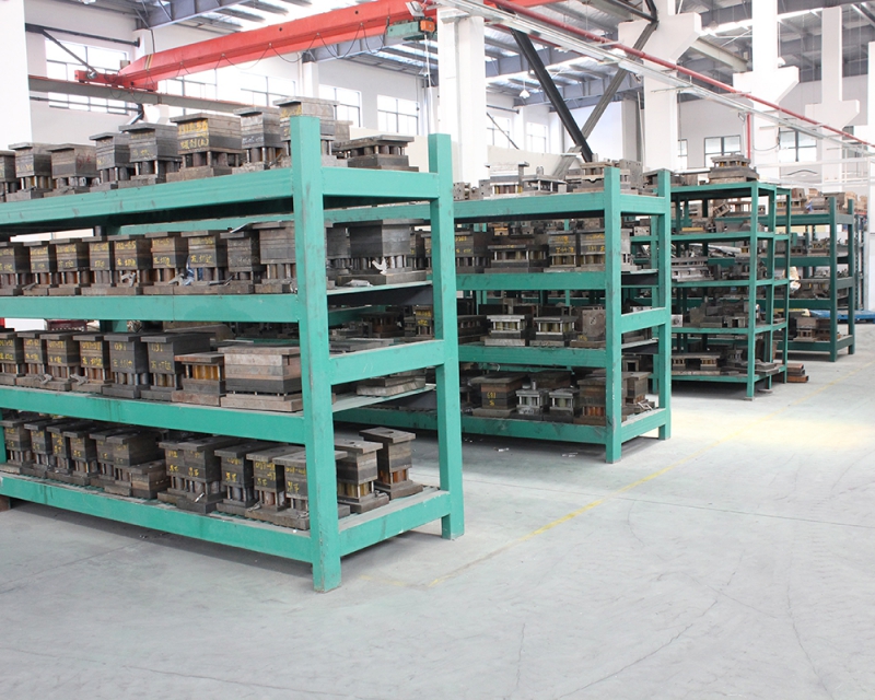 Mold storage area